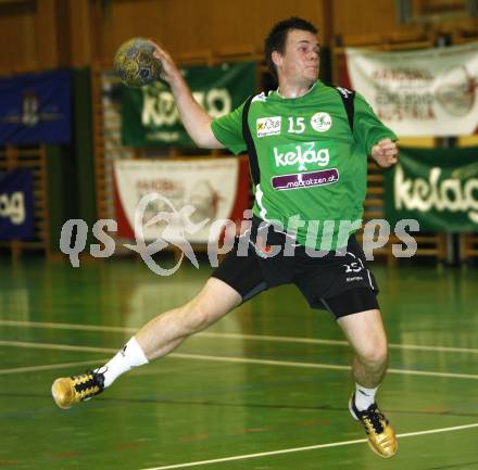 Handball. Bundesliga. HCK gegen SC Ferlach. Florian Wulz  (HCK)
Viktring, 19.9.2009.
Foto: Kuess
---
pressefotos, pressefotografie, kuess, qs, qspictures, sport, bild, bilder, bilddatenbank