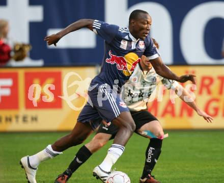 Fussball. Tipp3-Bundesliga. SK Austria Kelag Kaernten  gegen Red Bull Salzburg.  Somen Tchoyi (Red Bull Salzburg). Klagenfurt, 26.9.2009. 
Foto: Kuess

---
pressefotos, pressefotografie, kuess, qs, qspictures, sport, bild, bilder, bilddatenbank