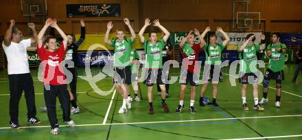 Handball. Bundesliga. HCK gegen SC Ferlach. Jubel (HCK).
Viktring, 19.9.2009.
Foto: Kuess
---
pressefotos, pressefotografie, kuess, qs, qspictures, sport, bild, bilder, bilddatenbank