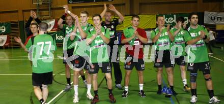 Handball. Bundesliga. HCK gegen SC Ferlach. Jubel (HCK).
Viktring, 19.9.2009.
Foto: Kuess
---
pressefotos, pressefotografie, kuess, qs, qspictures, sport, bild, bilder, bilddatenbank