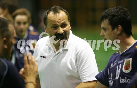 Handball. Bundesliga. HCK gegen SC Ferlach. Trainer Mariusz Kaczmarek (Ferlach).
Viktring, 19.9.2009.
Foto: Kuess
---
pressefotos, pressefotografie, kuess, qs, qspictures, sport, bild, bilder, bilddatenbank