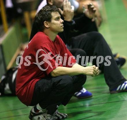 Handball. Bundesliga. HCK gegen SC Ferlach. Trainer Michael Pontasch  (HCK).
Viktring, 19.9.2009.
Foto: Kuess
---
pressefotos, pressefotografie, kuess, qs, qspictures, sport, bild, bilder, bilddatenbank