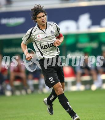 Fussball. Tipp3-Bundesliga. SK Austria Kelag Kaernten  gegen Red Bull Salzburg.  Jocelyn Blanchard (Austria Kaernten). Klagenfurt, 26.9.2009. 
Foto: Kuess

---
pressefotos, pressefotografie, kuess, qs, qspictures, sport, bild, bilder, bilddatenbank