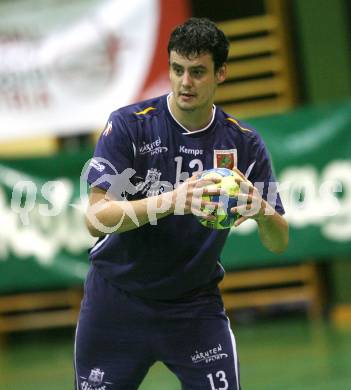 Handball. Bundesliga. HCK gegen SC Ferlach. Bostjan Stusaj (Ferlach).
Viktring, 19.9.2009.
Foto: Kuess
---
pressefotos, pressefotografie, kuess, qs, qspictures, sport, bild, bilder, bilddatenbank