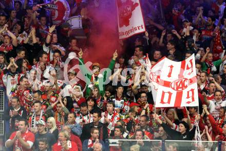 EBEL. Eishockey Bundesliga. EC Pasut VSV gegen KAC.  KAC Fans. Villach, am 11.10.2009.
Foto: Nadja Kuess 


---
pressefotos, pressefotografie, kuess, qs, qspictures, sport, bild, bilder, bilddatenbank