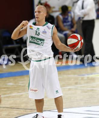 ABL. Basketball Bundesliga. Kelag Woerthersee Piraten gegen Swans Gmunden. Davor Sattler (Piraten). Klagenfurt, am 10.10.2009.
Foto: Kuess
---
pressefotos, pressefotografie, kuess, qs, qspictures, sport, bild, bilder, bilddatenbank