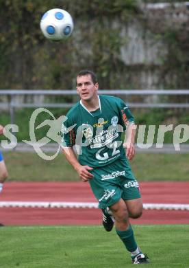 Fussball. Kaerntner Liga. VSV gegen SV Lendorf. Martin Morgenstern (Lendorf). Villach, 10.10.2009. 
Foto: Kuess

---
pressefotos, pressefotografie, kuess, qs, qspictures, sport, bild, bilder, bilddatenbank