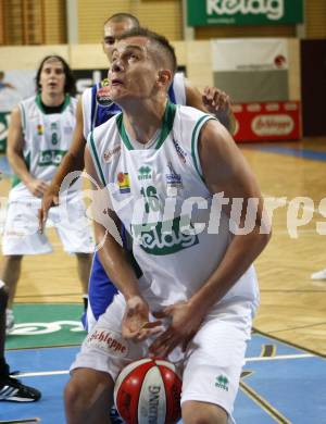 ABL. Basketball Bundesliga. Kelag Woerthersee Piraten gegen Swans Gmunden. Rasid Mahalbasic (Piraten). Klagenfurt, am 10.10.2009.
Foto: Kuess
---
pressefotos, pressefotografie, kuess, qs, qspictures, sport, bild, bilder, bilddatenbank