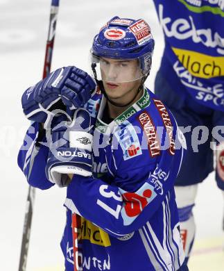 EBEL. Eishockey Bundesliga. EC Pasut VSV gegen KAC.  Enttaeuschung.  KRISTLER Andreas  (VSV). Villach, am 11.10.2009.
Foto: Kuess 


---
pressefotos, pressefotografie, kuess, qs, qspictures, sport, bild, bilder, bilddatenbank