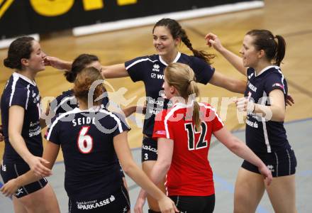 Volleyball MEVZA. ATSC Wildcats gegen Vital Ljubljana. Jubel (Wildcats). Klagenfurt, am 14.10.2009.
Foto: Kuess
---
pressefotos, pressefotografie, kuess, qs, qspictures, sport, bild, bilder, bilddatenbank