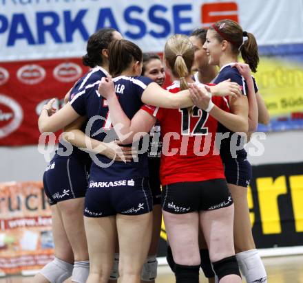 Volleyball MEVZA. ATSC Wildcats gegen Vital Ljubljana. Jubel (Wildcats). Klagenfurt, am 14.10.2009.
Foto: Kuess
---
pressefotos, pressefotografie, kuess, qs, qspictures, sport, bild, bilder, bilddatenbank