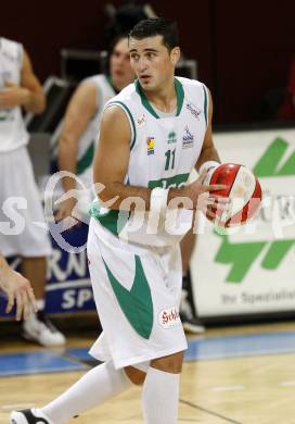 Basketball Bundesliga. Kelag Woerthersee Piraten gegen Fuerstenfeld Panthers. Admir Aljic (Piraten). Klagenfurt, am 15.10.2009.
Foto: Kuess

---
pressefotos, pressefotografie, kuess, qs, qspictures, sport, bild, bilder, bilddatenbank