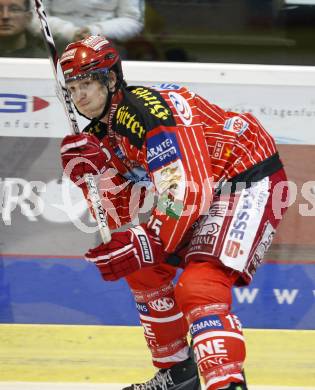 EBEL. Eishockey Bundesliga. KAC gegen EV Vienna Capitals. Paul Schellander (KAC). Klagenfurt, am 16.10.2009.
Foto: Kuess 

---
pressefotos, pressefotografie, kuess, qs, qspictures, sport, bild, bilder, bilddatenbank