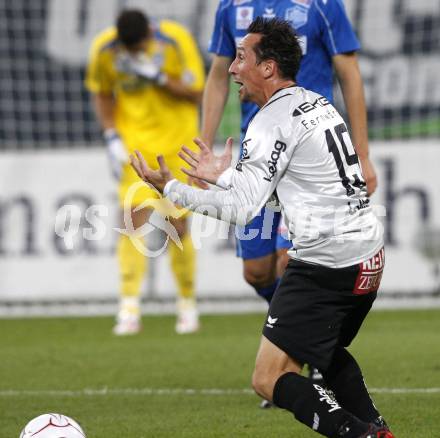 Fussball. Tipp3-Bundesliga. SK Austria Kaernten gegen Magna Wiener Neustadt. Matthias Dollinger (Austria Kaernten). Klagenfurt, 17.10.2009. 
Foto: Kuess

---
pressefotos, pressefotografie, kuess, qs, qspictures, sport, bild, bilder, bilddatenbank