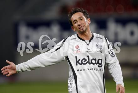 Fussball. Tipp3-Bundesliga. SK Austria Kaernten gegen Magna Wiener Neustadt. Matthias Dollinger (Austria Kaernten). Klagenfurt, 17.10.2009. 
Foto: Kuess

---
pressefotos, pressefotografie, kuess, qs, qspictures, sport, bild, bilder, bilddatenbank