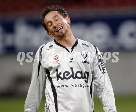 Fussball. Tipp3-Bundesliga. SK Austria Kaernten gegen Magna Wiener Neustadt. Matthias Dollinger (Austria Kaernten). Klagenfurt, 17.10.2009. 
Foto: Kuess

---
pressefotos, pressefotografie, kuess, qs, qspictures, sport, bild, bilder, bilddatenbank