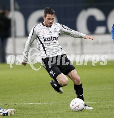 Fussball. Tipp3-Bundesliga. SK Austria Kaernten gegen Magna Wiener Neustadt. Martin Hiden (Austria Kaernten). Klagenfurt, 17.10.2009. 
Foto: Kuess

---
pressefotos, pressefotografie, kuess, qs, qspictures, sport, bild, bilder, bilddatenbank