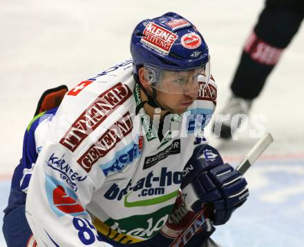 EBEL. Eishockey Bundesliga. EC Pasut VSV gegen Vienna Capitals.  Philipp Pinter (VSV). Villach, am 18.10.2009.
Foto: Kuess 


---
pressefotos, pressefotografie, kuess, qs, qspictures, sport, bild, bilder, bilddatenbank