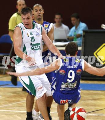 ABL. Basketball Bundesliga. Kelag Woerthersee Piraten gegen Swans Gmunden. Rasid Mahalbasic (Piraten). Klagenfurt, am 10.10.2009.
Foto: Kuess
---
pressefotos, pressefotografie, kuess, qs, qspictures, sport, bild, bilder, bilddatenbank