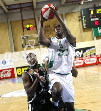 Basketball Bundesliga. Woerthersee Piraten gegen Guessing Knights. Phil McCandies (Piraten). Klagenfurt, am 18.10.2009.
Foto: Kuess

---
pressefotos, pressefotografie, kuess, qs, qspictures, sport, bild, bilder, bilddatenbank