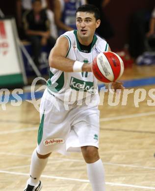 ABL. Basketball Bundesliga. Kelag Woerthersee Piraten gegen Swans Gmunden. Admir Aljic (Piraten). Klagenfurt, am 10.10.2009.
Foto: Kuess
---
pressefotos, pressefotografie, kuess, qs, qspictures, sport, bild, bilder, bilddatenbank