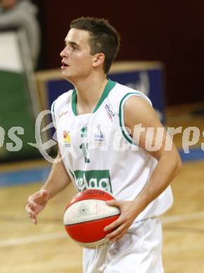 Basketball Bundesliga. Woerthersee Piraten gegen Guessing Knights. Marco Breithuber (Piraten). Klagenfurt, am 18.10.2009.
Foto: Kuess

---
pressefotos, pressefotografie, kuess, qs, qspictures, sport, bild, bilder, bilddatenbank