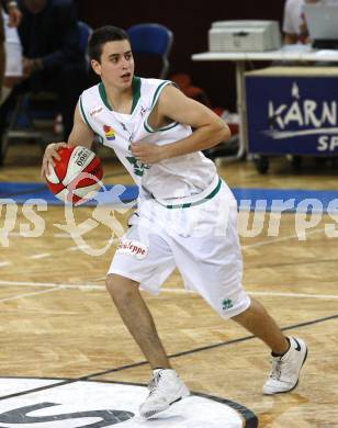 ABL. Basketball Bundesliga. Kelag Woerthersee Piraten gegen Swans Gmunden. Martin Breithuber (Piraten). Klagenfurt, am 10.10.2009.
Foto: Kuess
---
pressefotos, pressefotografie, kuess, qs, qspictures, sport, bild, bilder, bilddatenbank