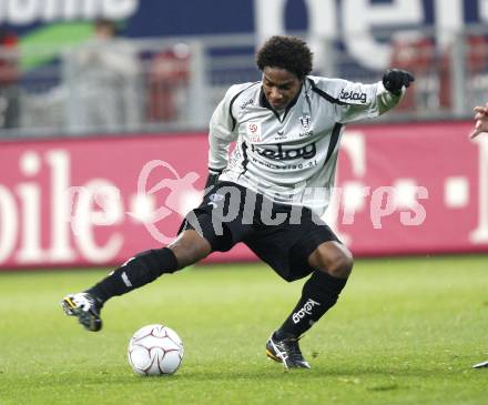 Fussball. Tipp3-Bundesliga. SK Austria Kaernten gegen Magna Wiener Neustadt. Sandro Ferreira Da Silva (Austria Kaernten). Klagenfurt, 17.10.2009. 
Foto: Kuess

---
pressefotos, pressefotografie, kuess, qs, qspictures, sport, bild, bilder, bilddatenbank