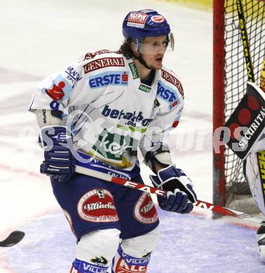 EBEL. Eishockey Bundesliga. EC Pasut VSV gegen Vienna Capitals.  Christian Ban (VSV). Villach, am 18.10.2009.
Foto: Kuess 


---
pressefotos, pressefotografie, kuess, qs, qspictures, sport, bild, bilder, bilddatenbank