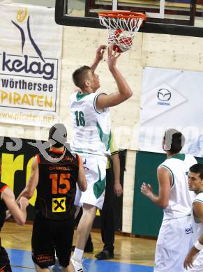 ABL. Basketball Bundesliga. Woerthersee Piraten gegen Fuerstenfeld Panthers. Rasid Mahalbasic (Piraten). KLagenfurt, am 15.10.2009.
Foto: Kuess 
---
pressefotos, pressefotografie, kuess, qs, qspictures, sport, bild, bilder, bilddatenbank