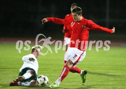 Fussball Laenderspiel Oesterreich gegen Slowenien U16. Christoph Martschinko (AUT). Villach, am 21.10.2009.
Foto: Kuess
---
pressefotos, pressefotografie, kuess, qs, qspictures, sport, bild, bilder, bilddatenbank