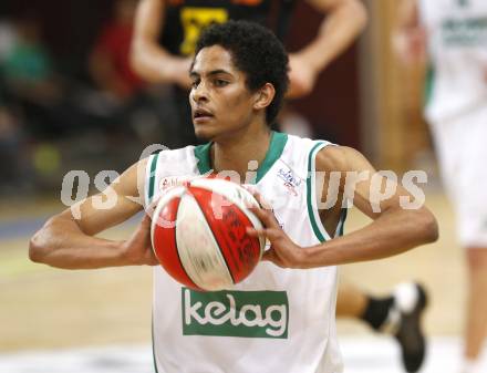 ABL. Basketball Bundesliga. Woerthersee Piraten gegen Fuerstenfeld Panthers. Samuel Bachlechner (Piraten). KLagenfurt, am 15.10.2009.
Foto: Kuess 
---
pressefotos, pressefotografie, kuess, qs, qspictures, sport, bild, bilder, bilddatenbank