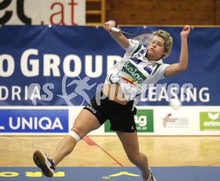 Badminton Bundesliga. ASKOE Kelag Kaernten gegen BSC70 Linz. Maja Kersnik (Kaernten). Klagenfurt, am 25.10.2009.
Foto: Kuess
---
pressefotos, pressefotografie, kuess, qs, qspictures, sport, bild, bilder, bilddatenbank