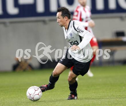 Fussball. Tipp3-Bundesliga. SK Austria Kelag Kaernten gegen SV Superfund Kapfenberg. Matthias Dollinger (Austria Kaernten). Klagenfurt, 24.10.2009.
Foto: Kuess  

---
pressefotos, pressefotografie, kuess, qs, qspictures, sport, bild, bilder, bilddatenbank