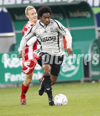 Fussball. Tipp3-Bundesliga. SK Austria Kelag Kaernten gegen SV Superfund Kapfenberg. Sandro Ferreira Da Silva (Austria Kaernten). Klagenfurt, 24.10.2009.
Foto: Kuess  

---
pressefotos, pressefotografie, kuess, qs, qspictures, sport, bild, bilder, bilddatenbank