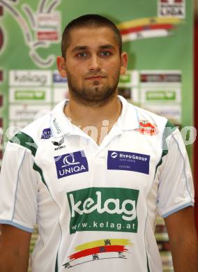 Badminton Bundesliga. ASKOE Kelag Kaernten gegen BSC70 Linz. Julian Hristov (Kaernten). Klagenfurt, am 25.10.2009.
Foto: Kuess
---
pressefotos, pressefotografie, kuess, qs, qspictures, sport, bild, bilder, bilddatenbank