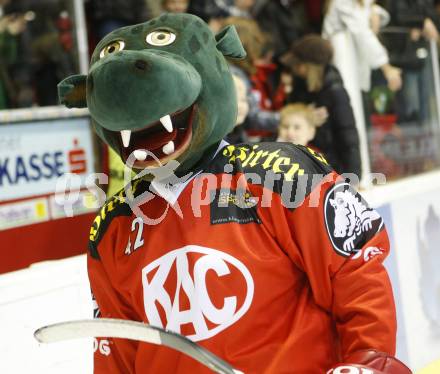 EBEL. Eishockey Bundesliga. KAC gegen Alba Volan SAPA Fehervar AV19.  Maskottchen Lindi (KAC),. Klagenfurt, am 23.10.2009.
Foto: Kuess 

---
pressefotos, pressefotografie, kuess, qs, qspictures, sport, bild, bilder, bilddatenbank