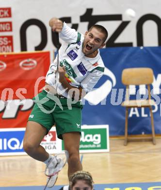 Badminton Bundesliga. ASKOE Kelag Kaernten gegen WBH Wien. Julian Hristov (Kaernten). Klagenfurt, am 26.10.2009.
Foto: Kuess
---
pressefotos, pressefotografie, kuess, qs, qspictures, sport, bild, bilder, bilddatenbank