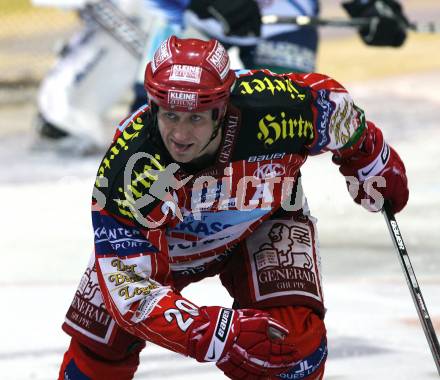 EBEL. Eishockey Bundesliga. KAC gegen Alba Volan SAPA Fehervar AV19.  Mike Craig (KAC). Klagenfurt, am 23.10.2009.
Foto: Nadja Kuess 

---
pressefotos, pressefotografie, kuess, qs, qspictures, sport, bild, bilder, bilddatenbank