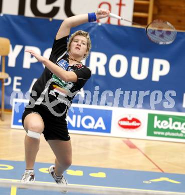 Badminton Bundesliga. ASKOE Kelag Kaernten gegen WBH Wien. Maja Kersnik (Kaernten). Klagenfurt, am 26.10.2009.
Foto: Kuess
---
pressefotos, pressefotografie, kuess, qs, qspictures, sport, bild, bilder, bilddatenbank