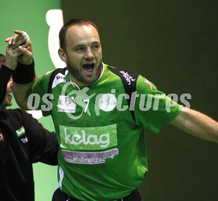 Handball Bundesliga. HCK59 gegen Stockerau. Gregor Radovic (HCK). Viktring, am 26.10.2009.
Foto: Kuess
---
pressefotos, pressefotografie, kuess, qs, qspictures, sport, bild, bilder, bilddatenbank