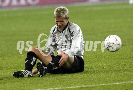 Fussball. Tipp3-Bundesliga. SK Austria Kelag Kaernten gegen Rapid Wien.  Thomas Hinum (Austria Kaernten). Klagenfurt, 28.10.2009.
Foto: Kuess  

---
pressefotos, pressefotografie, kuess, qs, qspictures, sport, bild, bilder, bilddatenbank