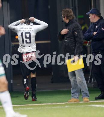 Fussball. Tipp3-Bundesliga. SK Austria Kelag Kaernten gegen Rapid Wien.  Matthias Dollinger (Austria Kaernten). Klagenfurt, 28.10.2009.
Foto: Kuess  

---
pressefotos, pressefotografie, kuess, qs, qspictures, sport, bild, bilder, bilddatenbank