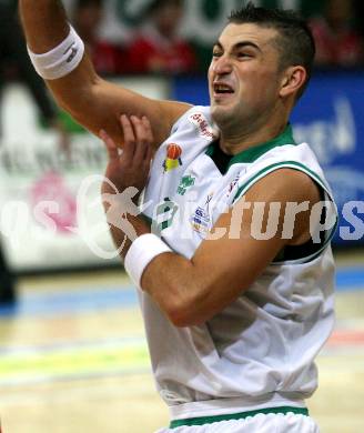 Basketball Bundesliga. Woerthersee Piraten gegen BasketClubs Vienna. Admir Aljic (Piraten). Klagenfurt, am 28.10.2009.
Foto: Kuess

---
pressefotos, pressefotografie, kuess, qs, qspictures, sport, bild, bilder, bilddatenbank