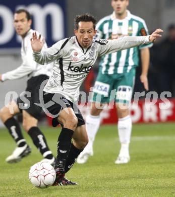 Fussball. Tipp3-Bundesliga. SK Austria Kelag Kaernten gegen Rapid Wien.  Matthias Dollinger (Austria Kaernten). Klagenfurt, 28.10.2009.
Foto: Kuess  

---
pressefotos, pressefotografie, kuess, qs, qspictures, sport, bild, bilder, bilddatenbank