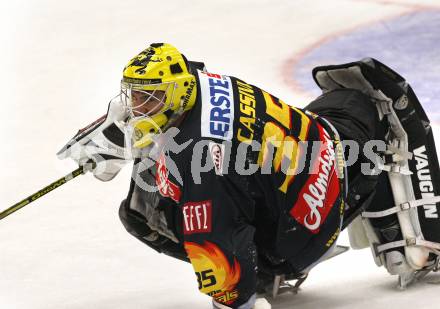 EBEL. Eishockey Bundesliga. EC Pasut VSV gegen Vienna Capitals.  Frederic Cassivi (Caps). Villach, am 30.10.2009.
Foto: Kuess 


---
pressefotos, pressefotografie, kuess, qs, qspictures, sport, bild, bilder, bilddatenbank