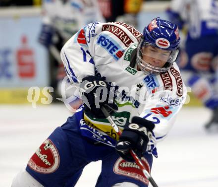 EBEL. Eishockey Bundesliga. EC Pasut VSV gegen Vienna Capitals.  Michael Raffl (VSV). Villach, am 30.10.2009.
Foto: Kuess 


---
pressefotos, pressefotografie, kuess, qs, qspictures, sport, bild, bilder, bilddatenbank