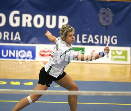 Badminton Bundesliga. ASKOE Kelag Kaernten gegen BSC70 Linz. Maja Kersnik (Kaernten). Klagenfurt, am 25.10.2009.
Foto: Kuess
---
pressefotos, pressefotografie, kuess, qs, qspictures, sport, bild, bilder, bilddatenbank