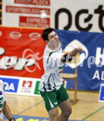 Badminton Bundesliga. ASKOE Kelag Kaernten gegen BSC70 Linz. Stiliyan Makarski (Kaernten). Klagenfurt, am 25.10.2009.
Foto: Kuess
---
pressefotos, pressefotografie, kuess, qs, qspictures, sport, bild, bilder, bilddatenbank