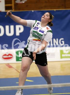 Badminton Bundesliga. ASKOE Kelag Kaernten gegen BSC70 Linz. Belinda Heber (Kaernten). Klagenfurt, am 25.10.2009.
Foto: Kuess
---
pressefotos, pressefotografie, kuess, qs, qspictures, sport, bild, bilder, bilddatenbank
